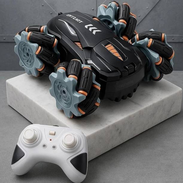 ZUNBELLA 4X4 Remote Control Stunt Car 360° Rotating Dual Sided Climbing High-Speed Car