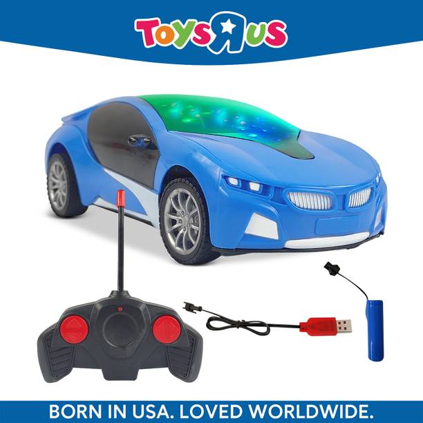Toys R Us Fastlane 3D lighting kids high speed rechargeable remote control Car for 3+ Years
