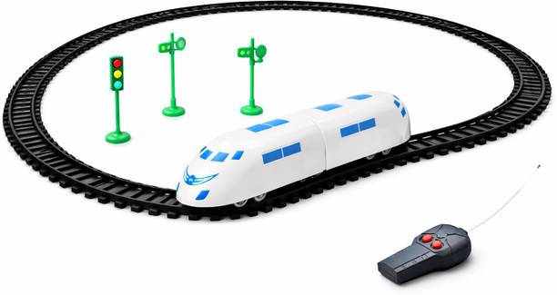 unique zone Remote Control Vande Bharat Toy Train Set for Kids Battery Operated Toy RC Train