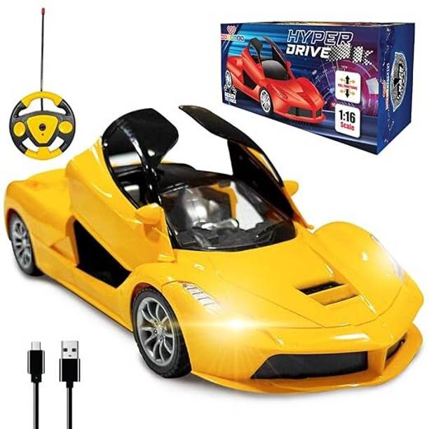 Tirth Opening Door Ferrari Super Racing Car with LED Light RC Car