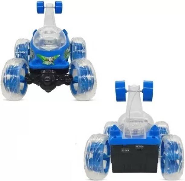 Tenmar Best Stunt Car 360° Twisting Remote Control for Kids Music ,Lights_193