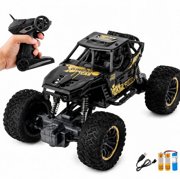 APJ enterprise Remote Control Rock Crawler Mountain Climber Car Toy for Kids Rechargeable