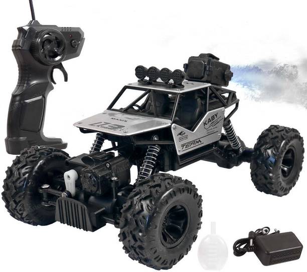 fizz Remote Control 1:18 Rock Crawler Metal High Speed 4X4 Rechargeable Car_RR7