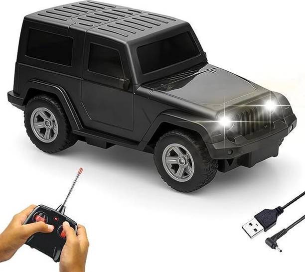 JoyAura Thar Car Rechargeable Musical Car Best Gift for Kids | Musical Car Toy