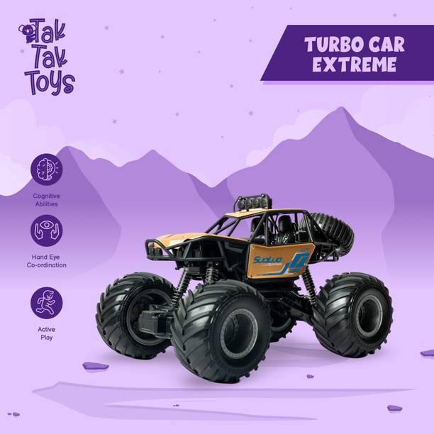Tak Tak Toys Turbo Car Extreme | 1:8 RC Big Monster Truck Toy For Kids | Age 5+