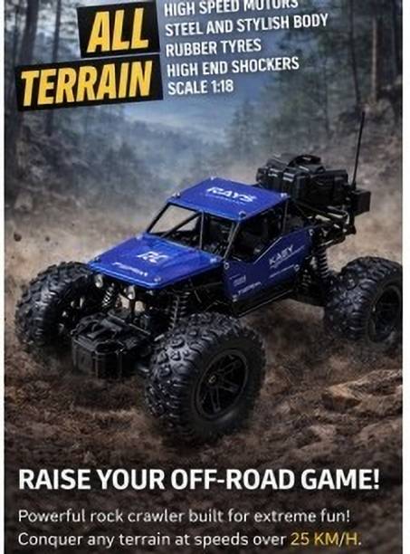 JoyAura 4x4 Crawler Remote Control Monster Truck RC Car Big Size Off Road Crawler