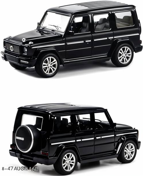Todfod Die-Cast Metal G-Class SUV Model Car, Black, 12cm Length