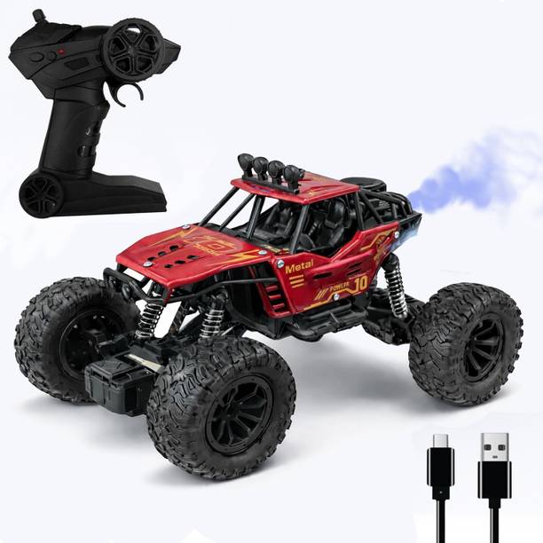 Bright Box Rock Crawler Monster Truck RC Car with Smoke