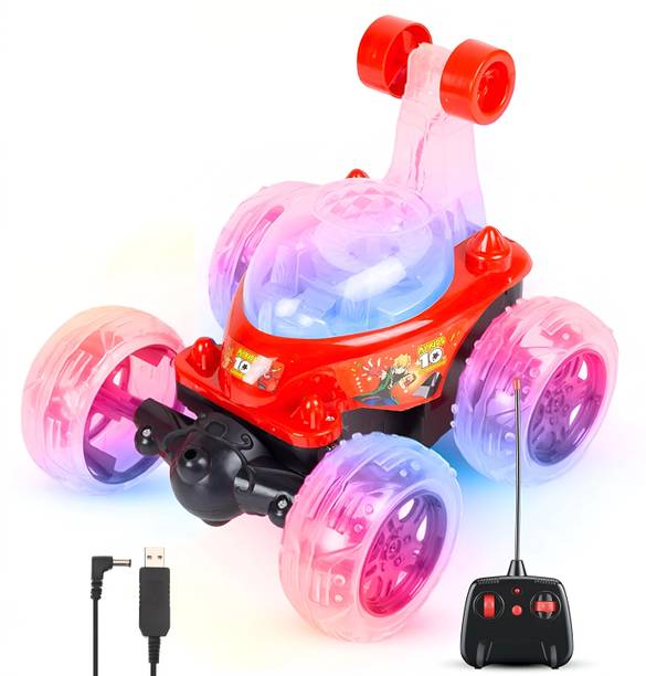 ABYZ STUNT CAR REMOTE CONTROL RED