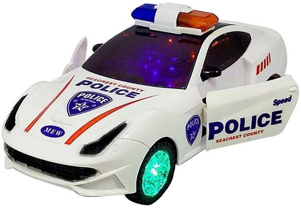 mega star Police Car Door Opening Toy for Kids