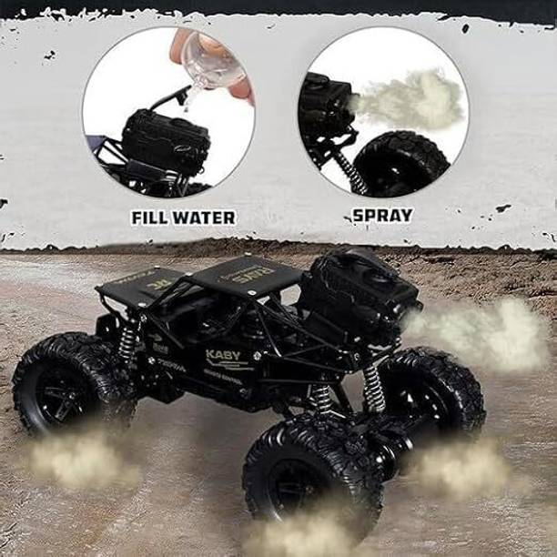 Little Banana RC Rock Crawler - Water Mist Spray High-Speed Off-Road Monster Truck