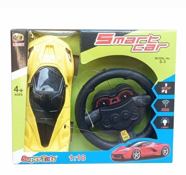 SuperTots Remote control car with LED light strong steering Remote Y