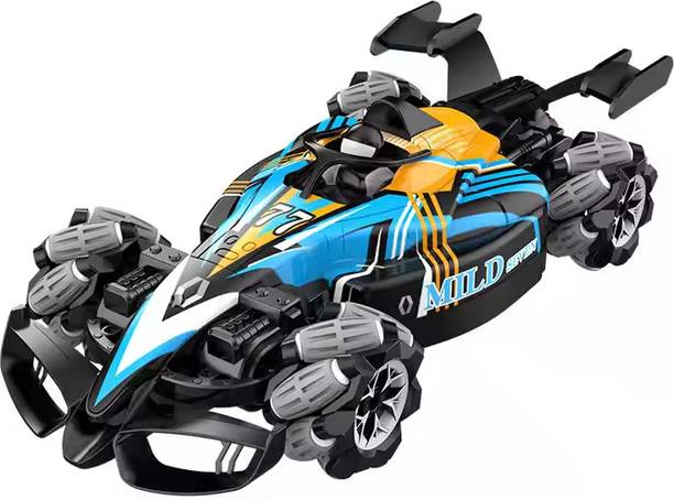 Aganta Remote Controlled Spray Racing Sports Car 360° Rotate with Light & Sounds