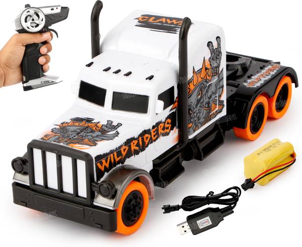 FIDDLERZ Remote Control Truck Toy For Boys USB Rechargeable Gift for Kids (Pack of 1)