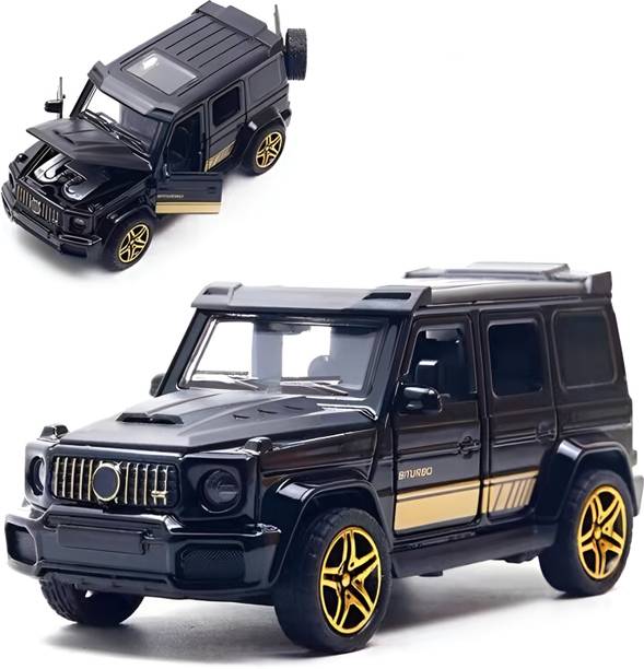 bonytoys 1:32 Die-Cast G-Wagon Toy Car – Metal Body, Openable Doors, Pull-Back Action