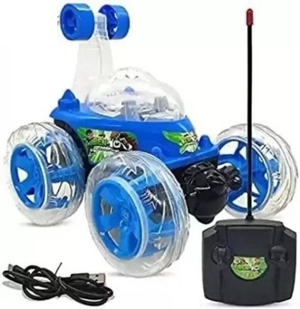 Tenmar Best Stunt Car 360° Twisting Remote Control for Kids Music ,Lights_128