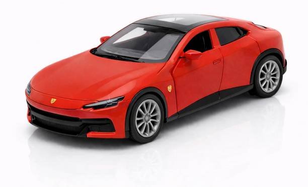 ssb toys Ferrari Metal Toy Car 1:36 Scale with Light & Sound