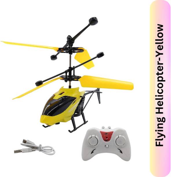 Mayne Remote Control Toy | Charging Helicopter with 3D Light & Safety Sensor