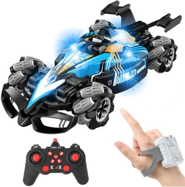 APJ enterprise Remote Controlled Spray Racing Sports Car 360° Rotate with Light & Sounds
