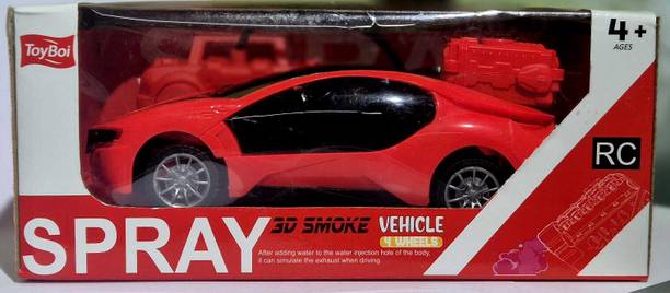 KRISHIVALAYA RC Car Remote Control Smoke Spray Famous Car for Boys MULTICOLOUR AS FOR STOCK