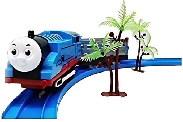 Baba Fab Battery Operated Toy Train Set with Track | Tomas Train Toy for Kids | Train Toy