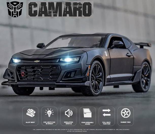 Navrangifashion 1:32 Scale Metal Alloy Die-Cast Pull Back Openable Doors and Music Light