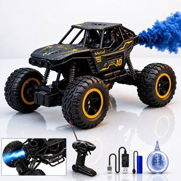 Buddynjoy High Speed RC Off-Road Rock Crawler 4x4 - Remote Control Car with Smoke Spray