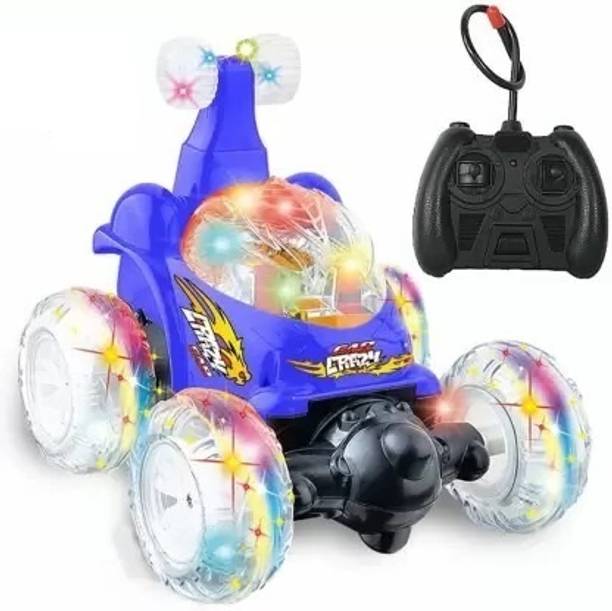 BMT Best Stunt Car 360° Twisting Remote Control for Kids Music ,Lights_92