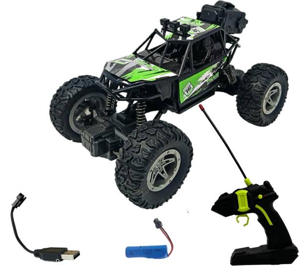 fizz Off-Road Rock Crawler Monster Truck with Mist Smoke Spray_FNS20AB