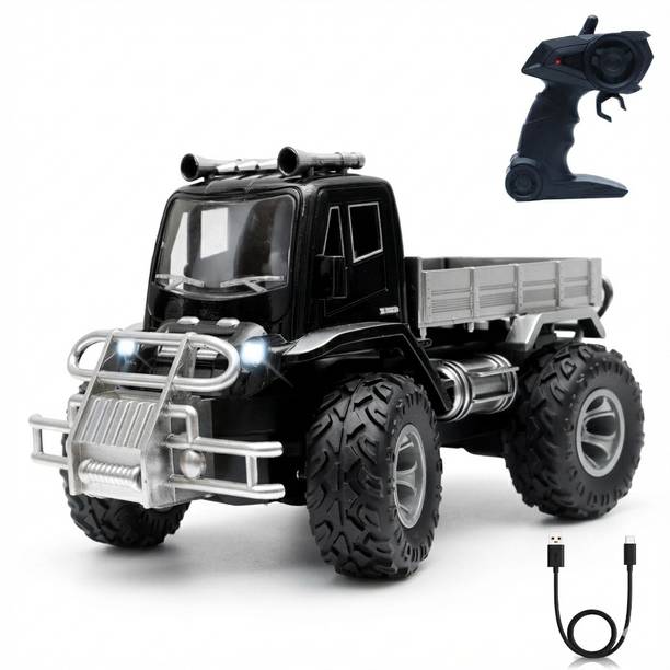 Wonder Toys Cargo Truck Off Roader Rechargeable Remote Control Car|4x4 Monster Truck