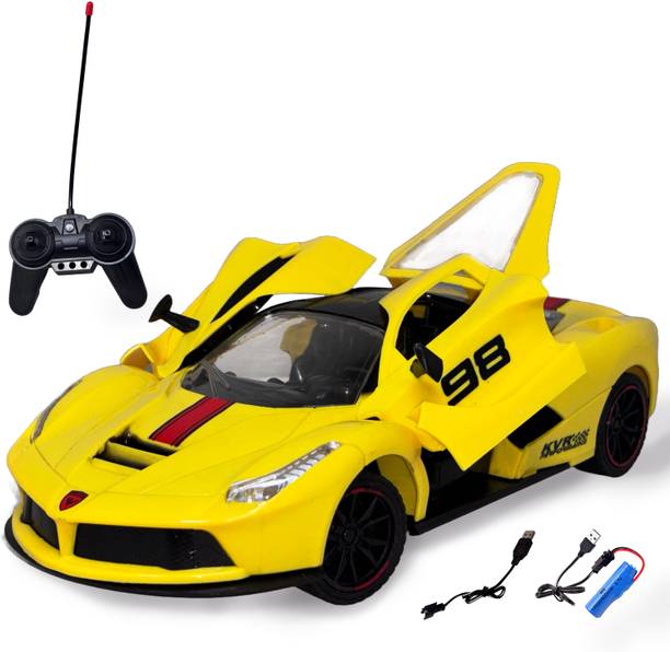 Toyify 1:18 Scale RC Sports Car Design by real supercars 5-Channel Doors Open/Close