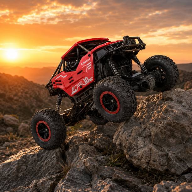 FANSEEKART Rechargeable RC Smoke Truck for Indoor and Outdoor Racing Fun