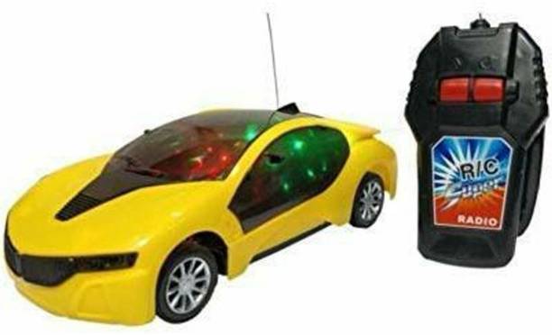 ToyShaala Wireless Remote control car pack of 1 multicolour