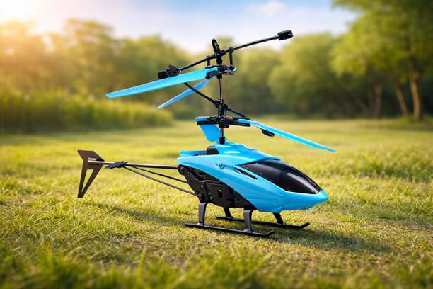 Shine Remote Control Helicopter with LED Lights | 360° Rotation | Stable Flying