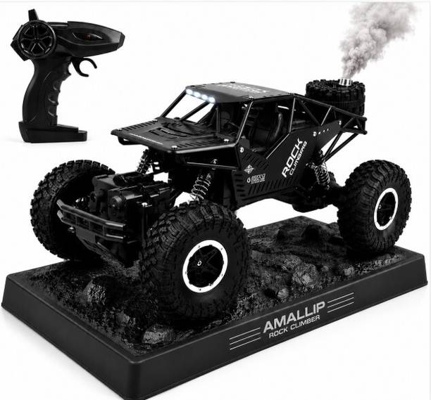 Amaflip 1:18 Scale Remote Control Rock Crawler Truck – 4x4 Off-Road RC Car