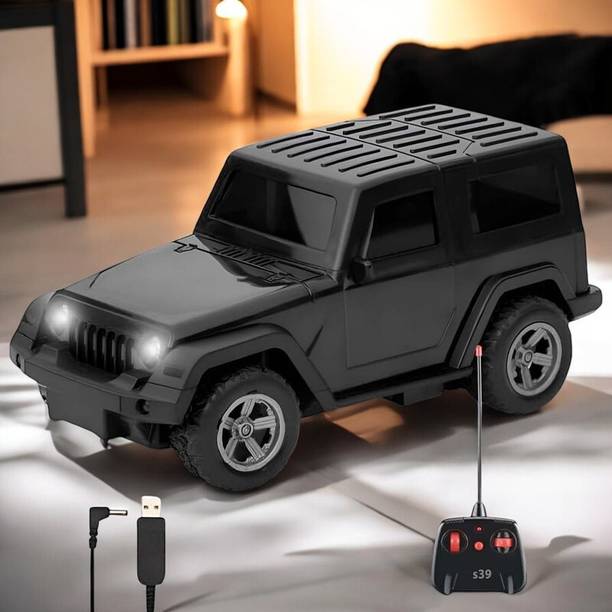 Kid Kraze Remote control Thar Rechargable RC Toys For Kids With Music_B73
