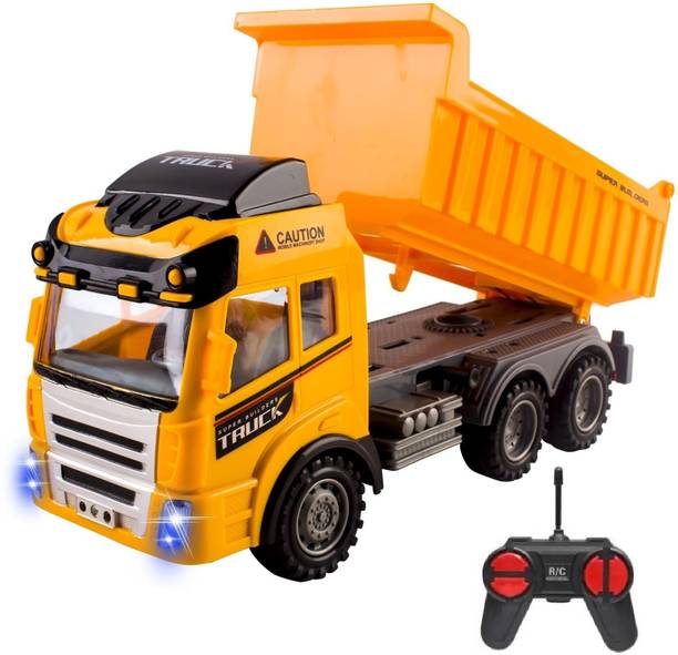 HALO NATION Remote Control Dumper Truck with 27MHz 4Channel Remote RC Dump Truck