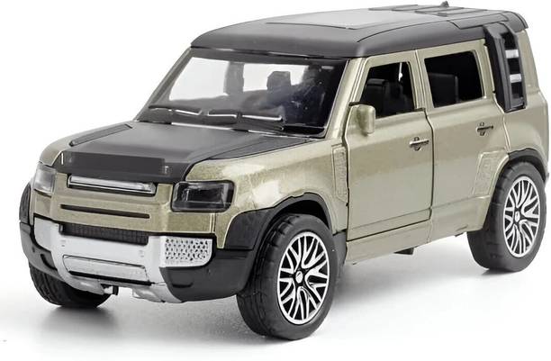 SSTOYS Die Cast Defender Open Door Metal Car Toy for Kids Boys High Speed Racing Car
