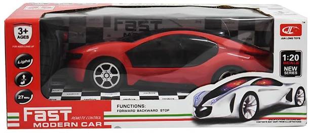 Time 2 toys Wireless Remote Control Fast Modern Car With 3D Light, CAR_RC