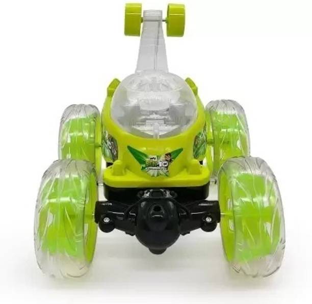 Tenmar Best Stunt Car 360° Twisting Remote Control for Kids Music ,Lights_154
