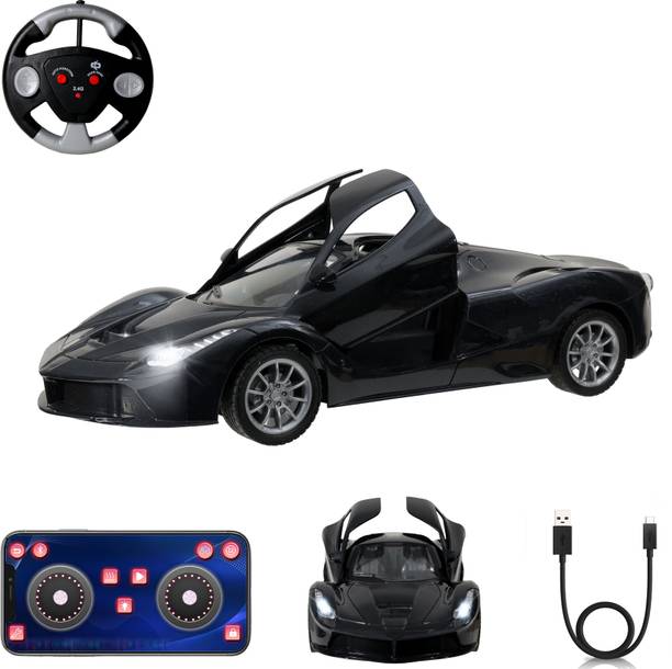 Wonder SportsCarRemote Controlled Racing Sports Car for Kids_Black