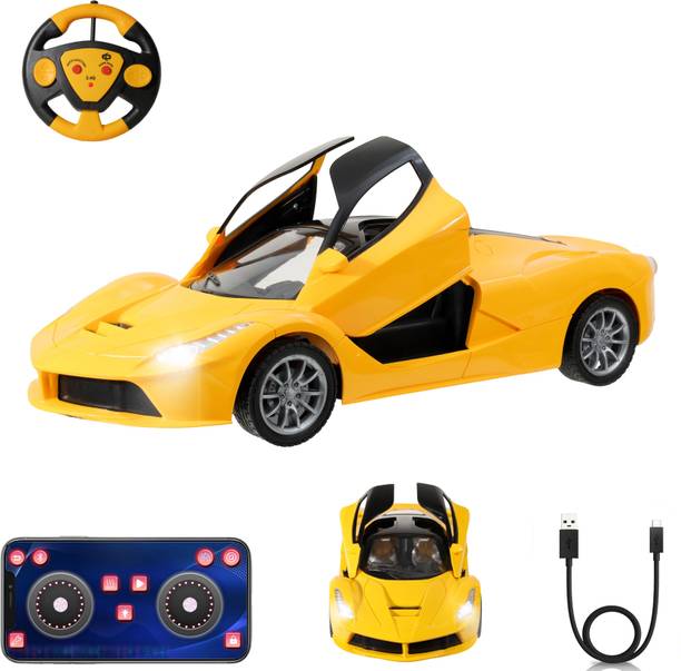 Wonder SportsCarRemote Controlled Racing Sports Car for Kids_Yellow