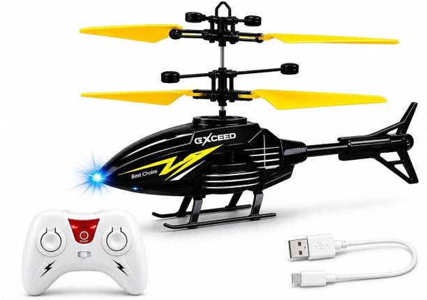 sky toys Remote control Helicopter toy with dual mode lighting & charging cable for kids