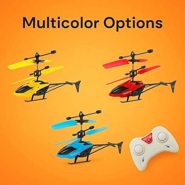 DISHOOM Remote Control Plastic Helicopter Toy for Kids | Gravity Sensor Flying Toy