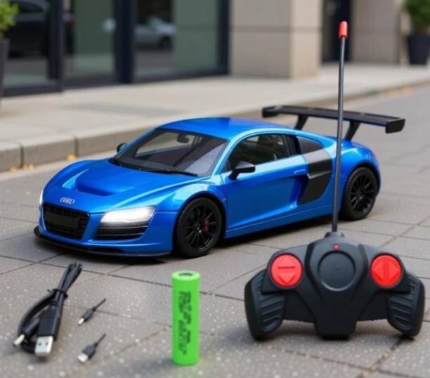 Mintbean CADDLE & TOES Famous Car Remote Control 3D with LED Lights, Chargeable