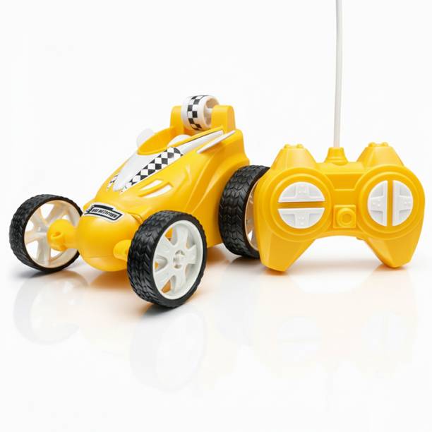 COMERCIO Remote Control Stunt Vehicle 360° Rotating Rolling Radio Electric Racing Car