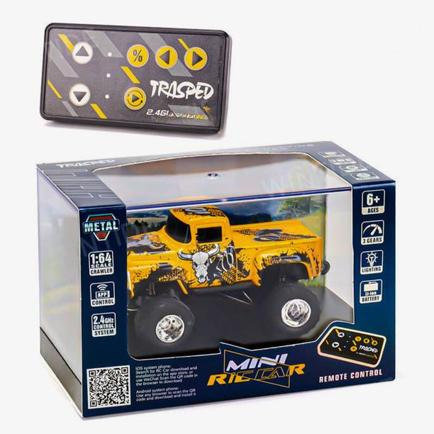 Cluttch Play Die Cast Trucks|Car App Controlled Remote Control Gift for Kids Adults