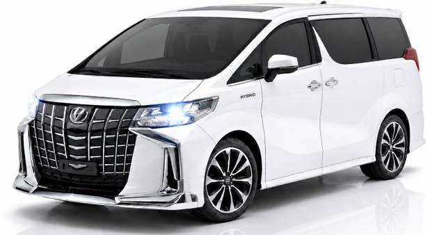 crezor toys 1:36 Toyota Alphard Alloy Die-Cast Toy Car Pull Back for Kids