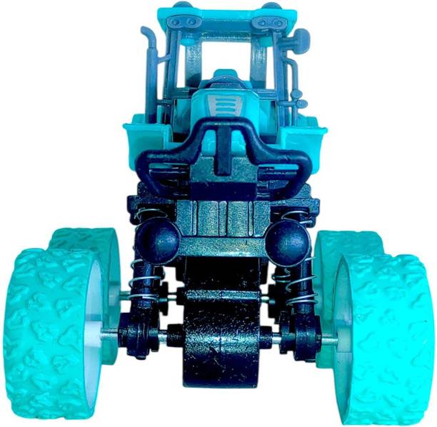 ADHVIO Monster Truck for Kids|Friction Powered Wheels 360° Rotation|Pull Back toy