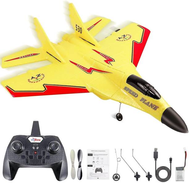 Magicwand EPP Foam Jet Fighter Stunt RC Airplane with Automatic Balance System & LED Light